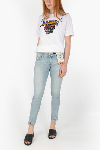low-waisted D-JEVEL stretch denim jeans L.32