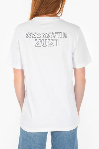 t-shirt girocollo CL-T-JUST-O1 con ricamo frontale