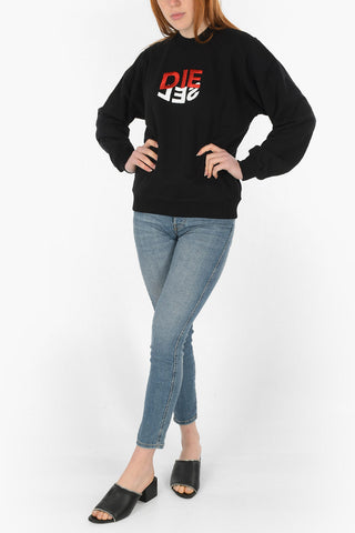 crew-neck F-ANG-V41 sweatshirt with embroidery