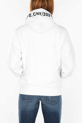 hooded CL-S-GIRK-HOOD-O sweatshirt with maxi patch pocket