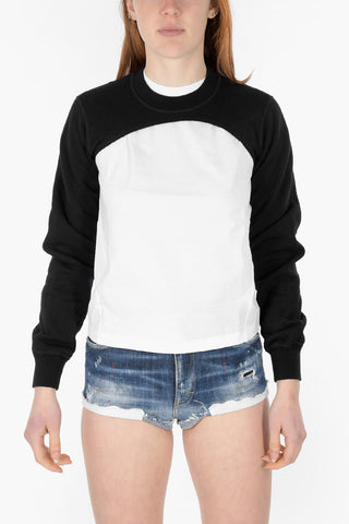 Long-sleeved Double Fabric T-Shirt