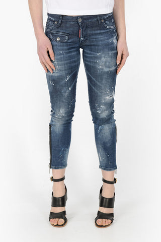 Zipped Ankle JENNIFER CROPPED Denims