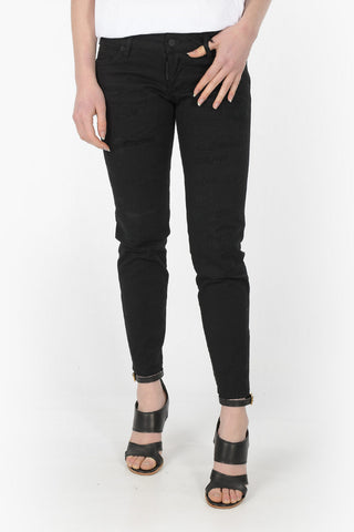 5-Taschen-Jeans BLACK BULL aus Distressed Denim