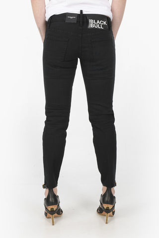 5-Taschen-Jeans BLACK BULL aus Distressed Denim