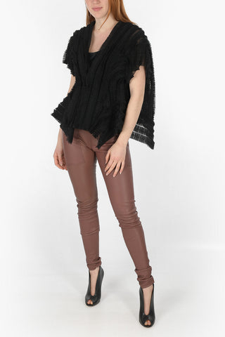 PHLEGETHON Ruffle Tulle POBLANA Vest