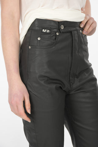 DRKSHDW 5 Pocket BOLANS Coated Cotton Pants