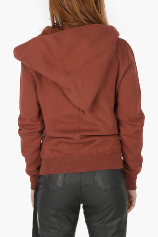 DRKSHDW Felpa in Cotone con Cappuccio e Zip