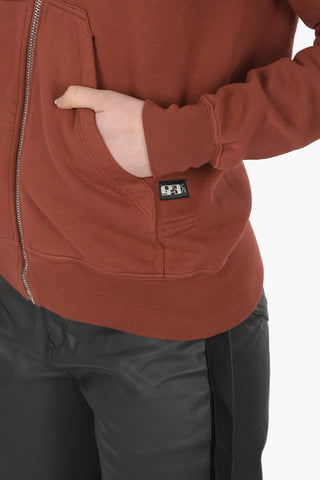 DRKSHDW Felpa in Cotone con Cappuccio e Zip
