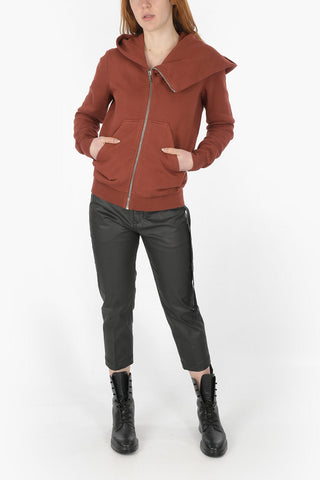 DRKSHDW Felpa in Cotone con Cappuccio e Zip