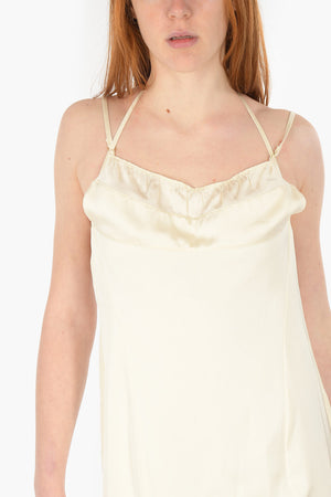 Bare Back Satin Long Dress