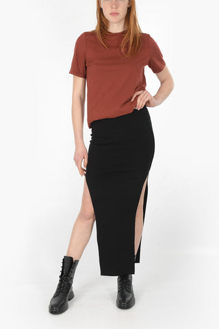 TECUATL Side Split EASY SACRISKIRT Longuette