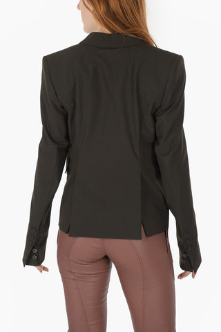 TECUATL Blazer Monopetto SOFT con Rever in Lurex