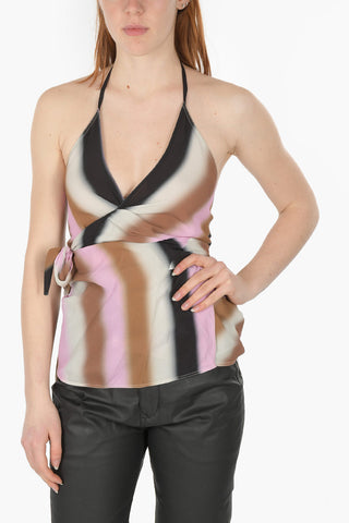 PHLEGETHON Multicolor LAURA Wrap Top
