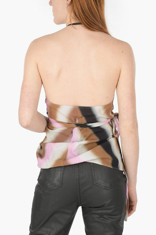 PHLEGETHON Multicolor LAURA Wrap Top