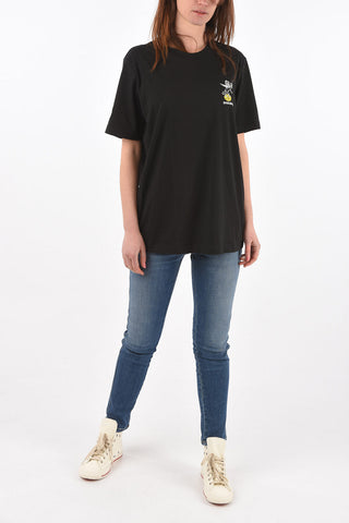 crew-neck VE-T-JUST-LEO t-shirt with print