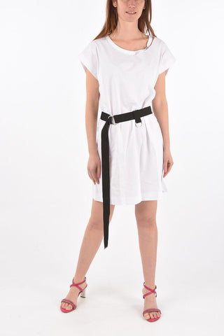 cut out detail D-EASY mini dress with belt