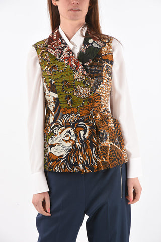 Double-pleated LA FORCE Flush Pocket Vest