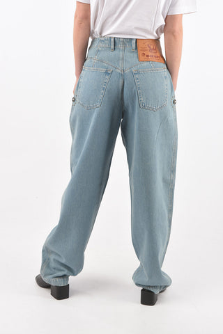 double pleat D-CONCIAS-SP4 baggy jeans L.32
