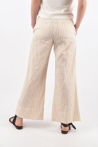 striped MELODY B palazzo pants