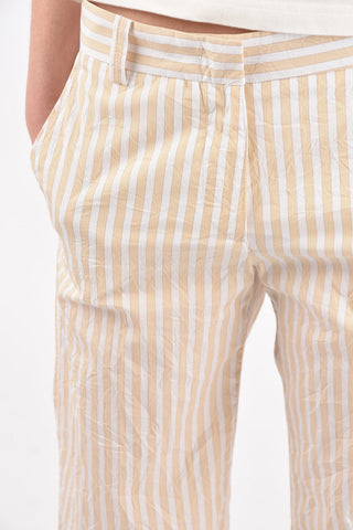 striped MELODY B palazzo pants