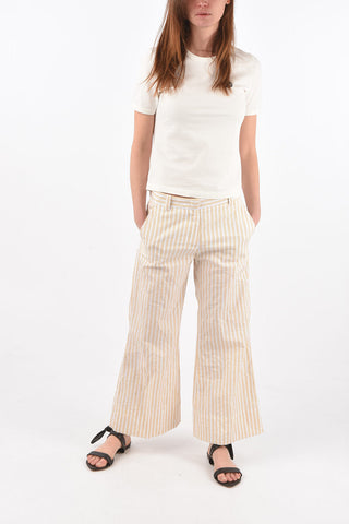 striped MELODY B palazzo pants