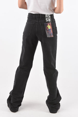 jeans boot cut a vita regolare