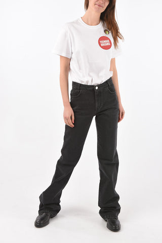 jeans boot cut a vita regolare