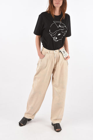 jeans boyfriend D-CONCIAS-SP3 a una pince acid wash L32