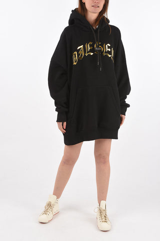 hooded D-OXI-A1 sweat dress
