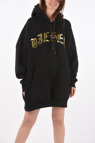 hooded D-OXI-A1 sweat dress