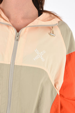 Parka in Nylon KENZO CROSS con Cappuccio e Coulisse