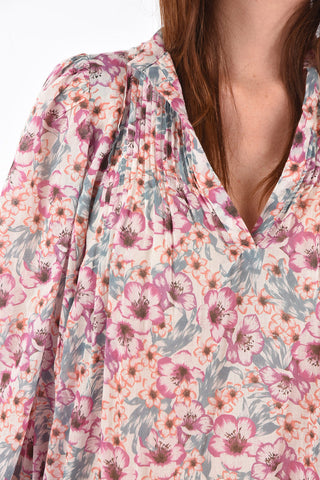 Floral Patterned VIRGINIE Shirt Dress