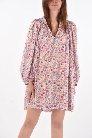 Floral Patterned VIRGINIE Shirt Dress