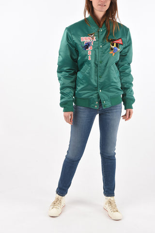 embroidered CL-J-ROSS-REV-O bomber with snap buttons