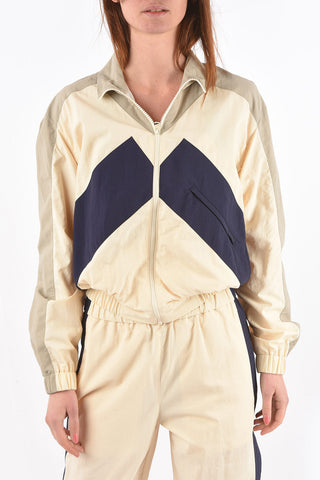 Two Tone KENZO CROSS Nylon Bomber Jacket