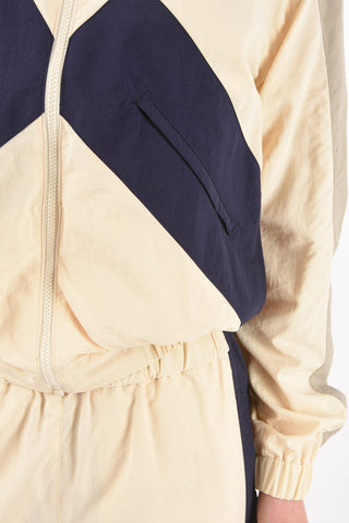 Two Tone KENZO CROSS Nylon Bomber Jacket