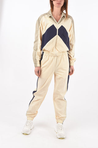 Two Tone KENZO CROSS Nylon Bomber Jacket
