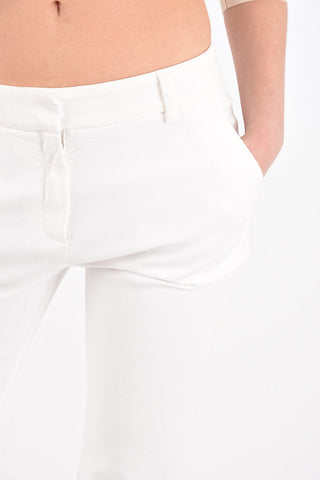 stretch cotton SANDY pants with shells on the bottom