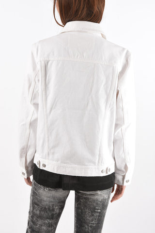 giubbotto NHILL-C1 in denim con taschini