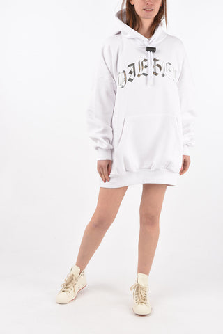hooded D-OXI-A1 sweat dress