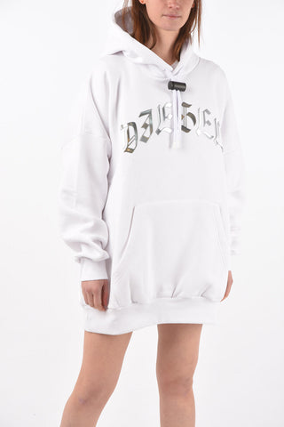 hooded D-OXI-A1 sweat dress