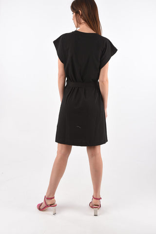 mini dress D-EASIEL with embroidery and belt