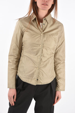 padded CIVETTA overshirt with snap buttons