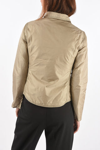 padded CIVETTA overshirt with snap buttons
