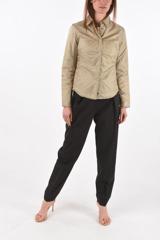 padded CIVETTA overshirt with snap buttons