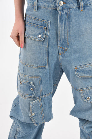 crop DE-MIRY cargo jeans