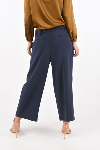 Candy-shaped Gaucho Pants with Belt