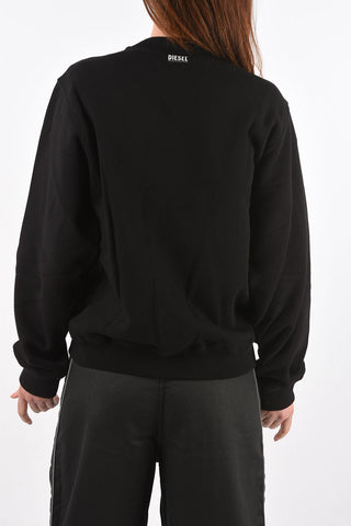 crew-neck F-ANG-R10 sweatshirt with front lovers print