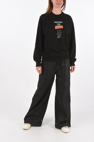 crew-neck F-ANG-R10 sweatshirt with front lovers print
