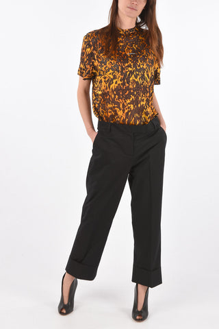 Chino MAURA Z pants with cuffed hem 